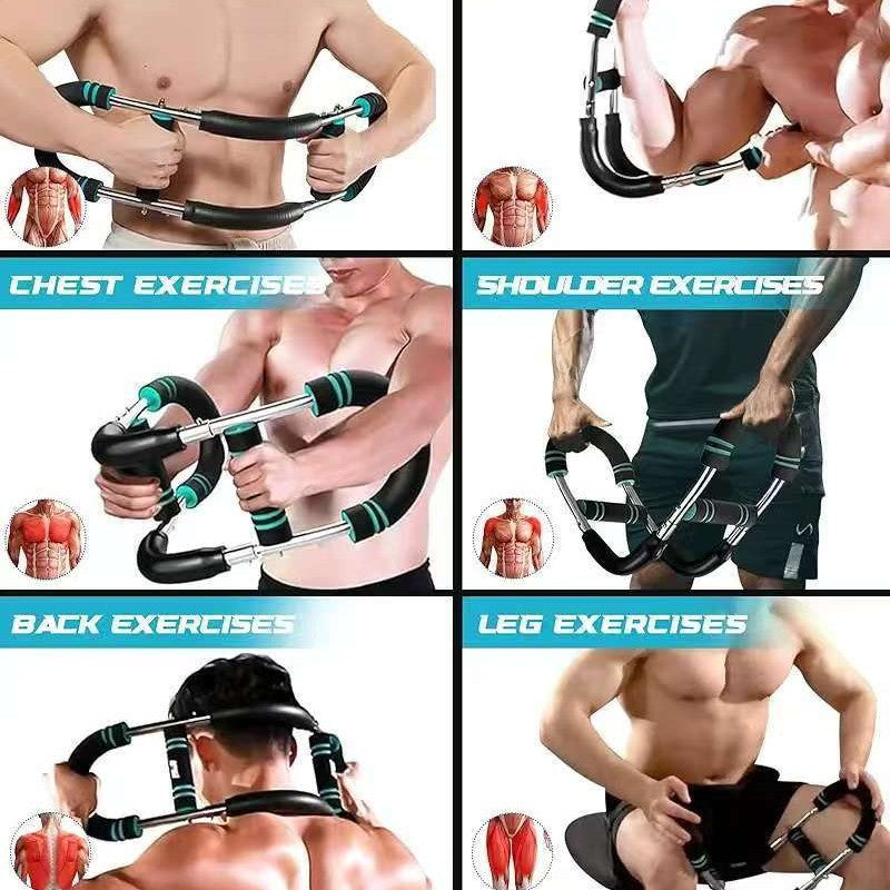 Silent TPR Ab Roller Core Trainer