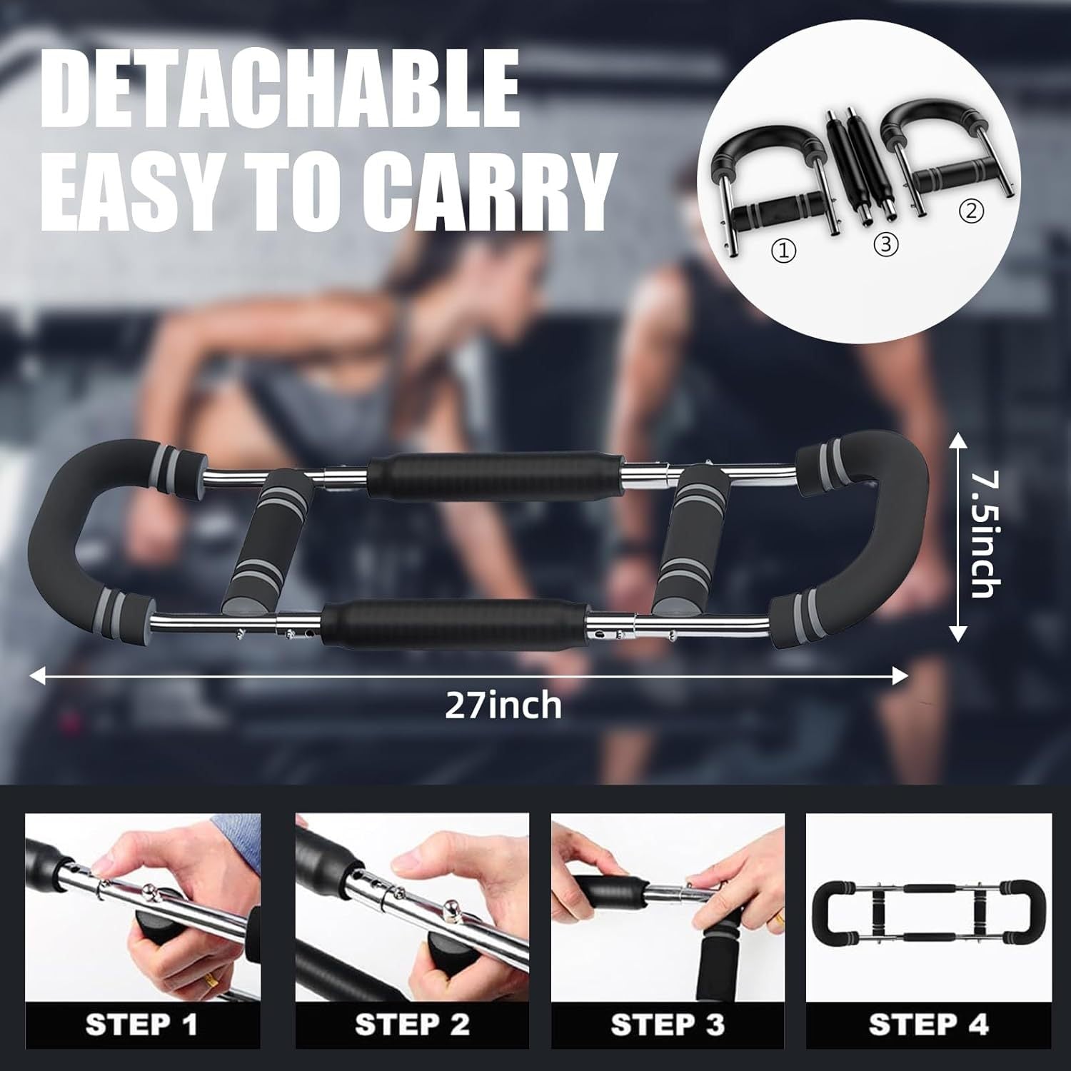 Silent TPR Ab Roller Core Trainer