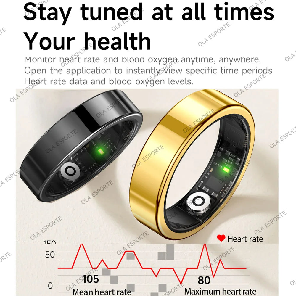 2026 Smart Ring with Health & Fitness Tracking