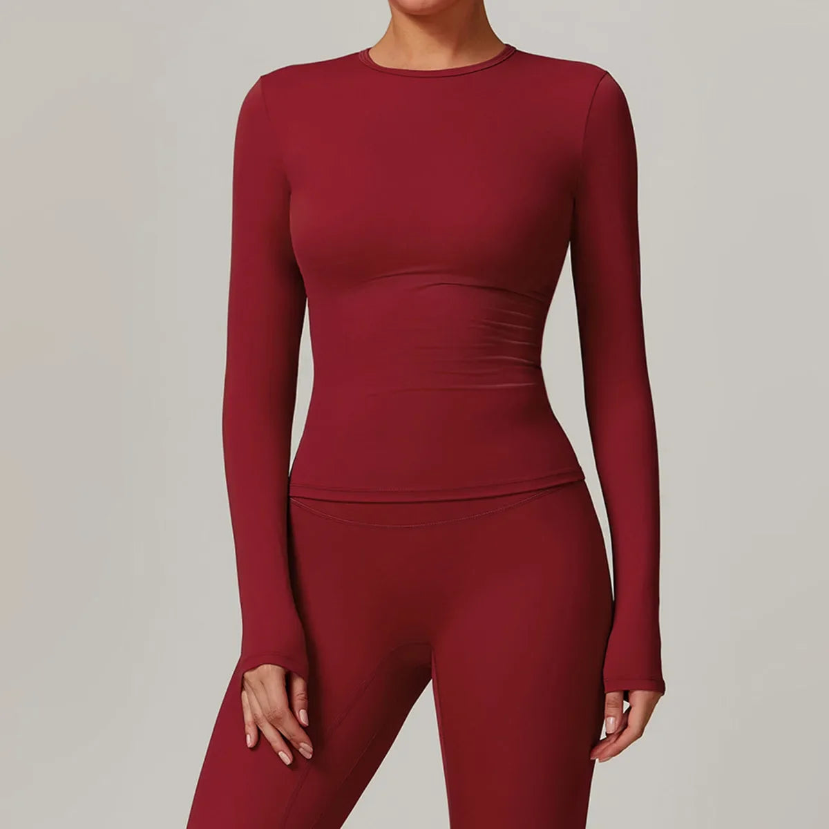 NCLAGEN Women’s Long Sleeve Workout Top