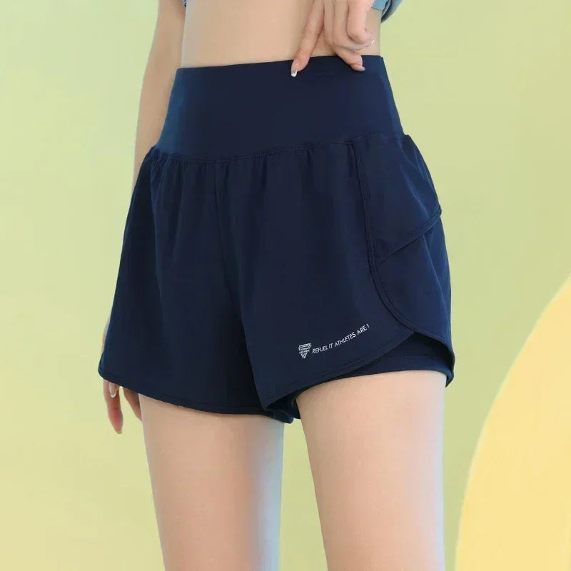 PHIGEER Women’s Lightweight Yoga Shorts