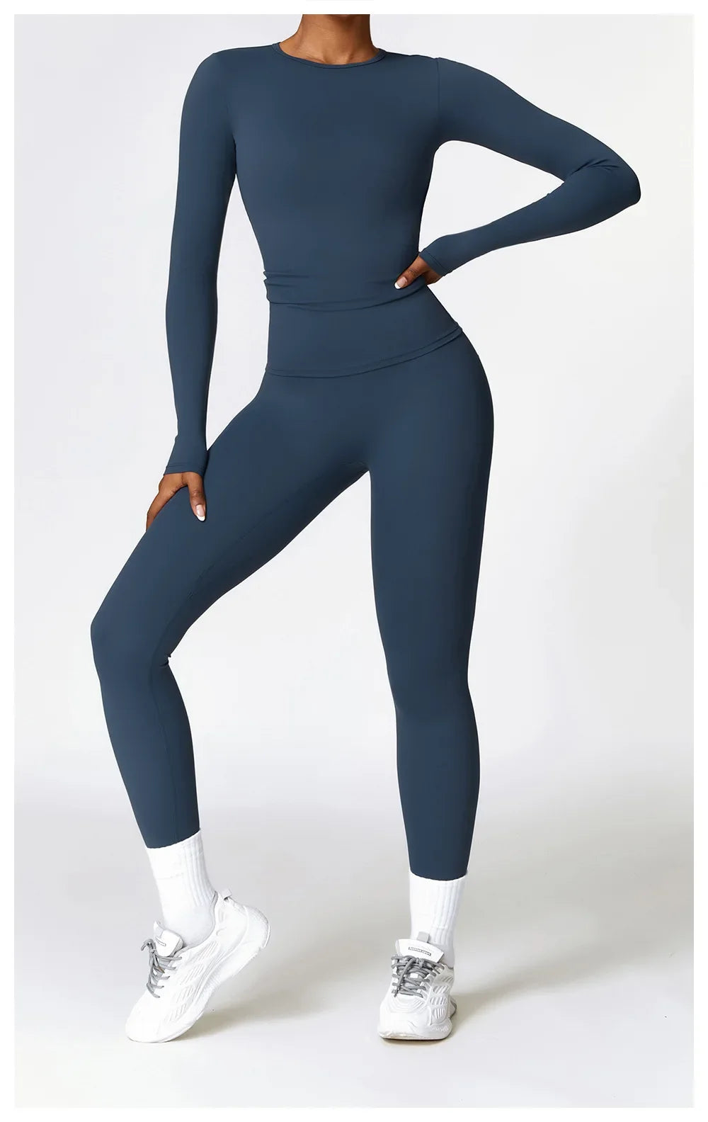 NCLAGEN Women’s Long Sleeve Workout Top