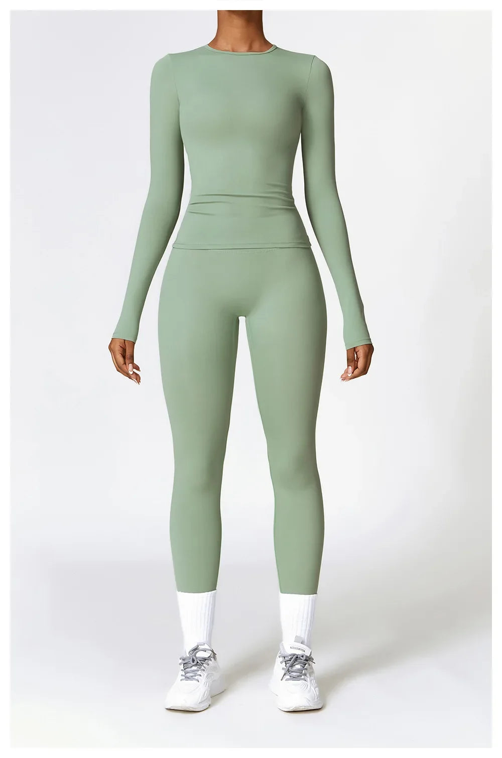 NCLAGEN Women’s Long Sleeve Workout Top