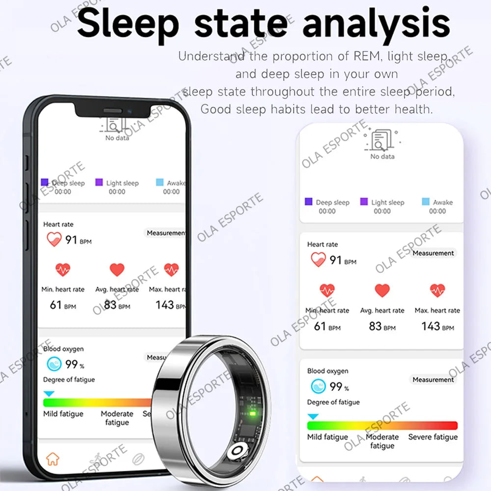 2026 Smart Ring with Health & Fitness Tracking