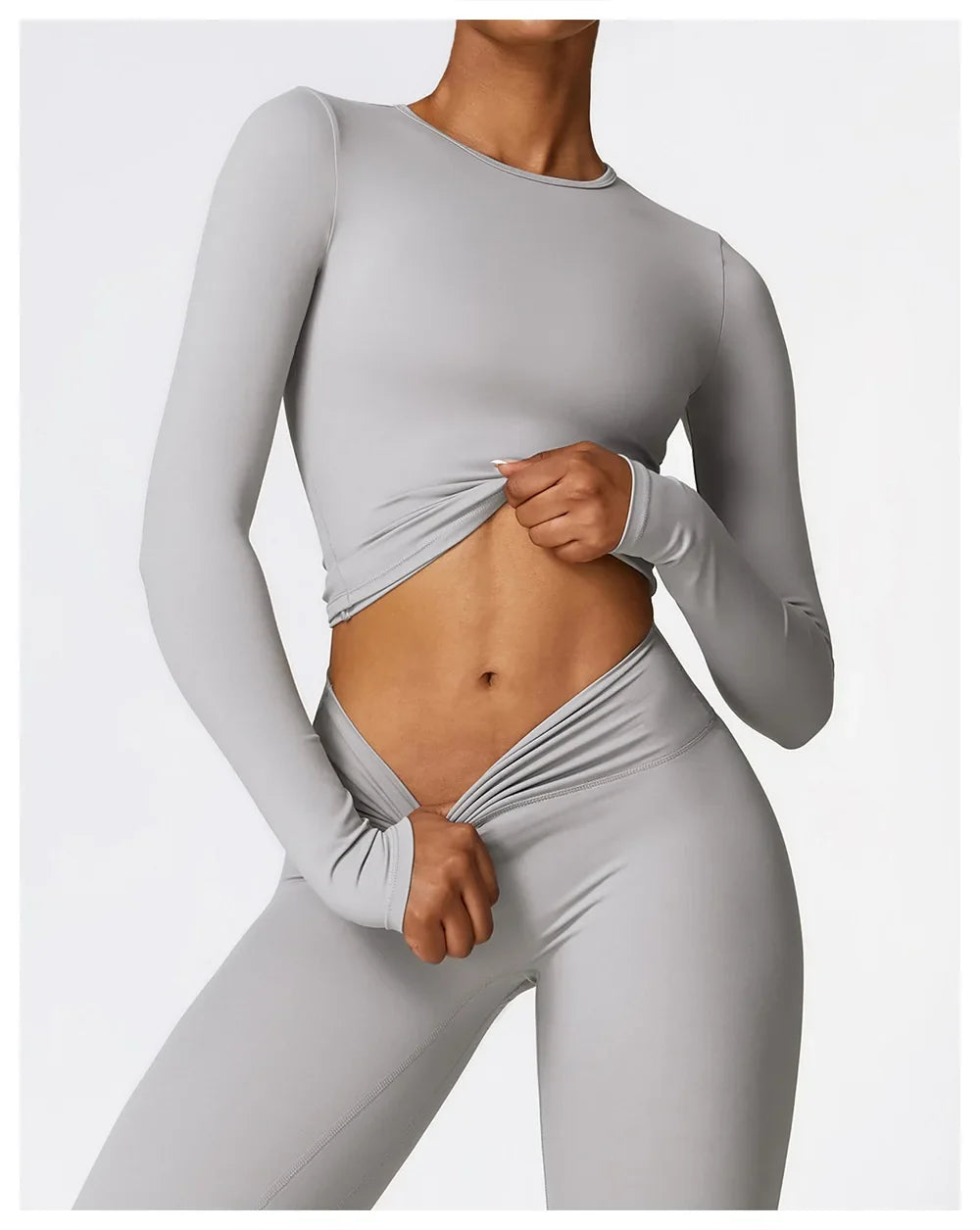 NCLAGEN Women’s Long Sleeve Workout Top