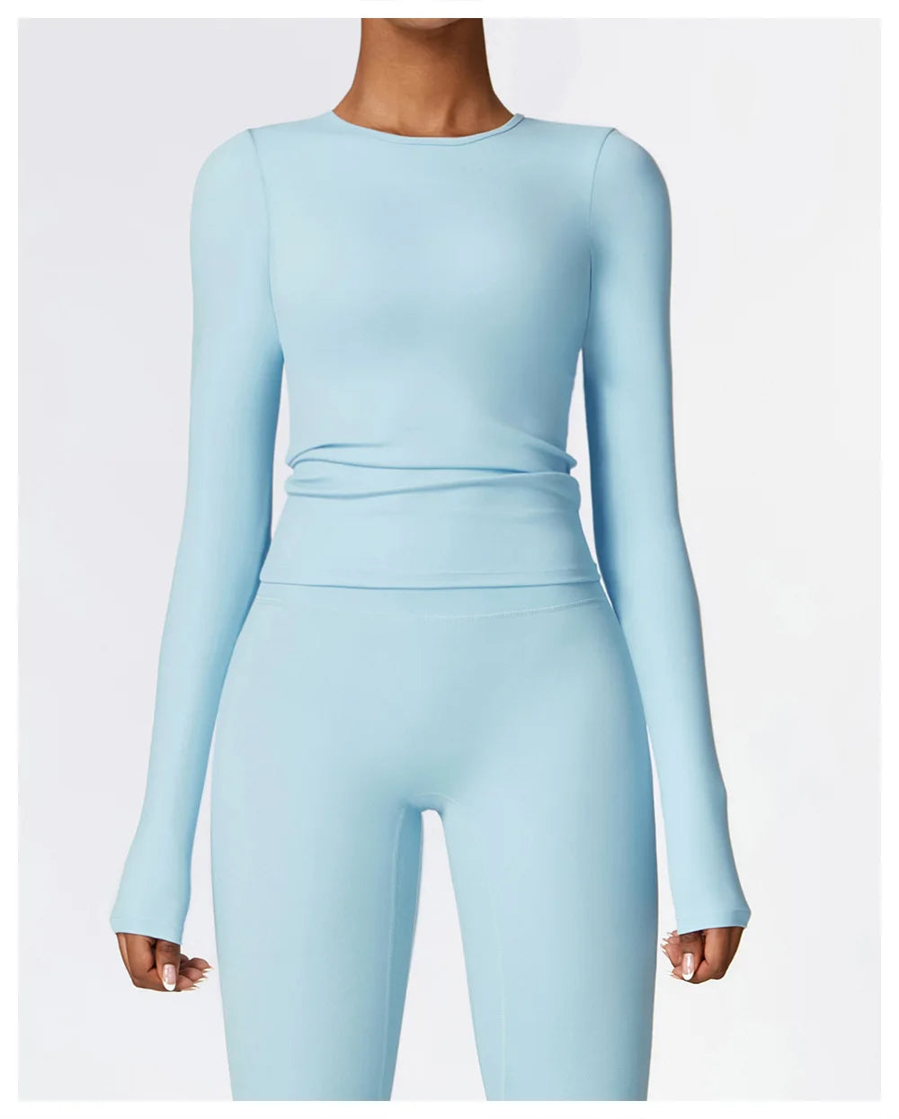 NCLAGEN Women’s Long Sleeve Workout Top