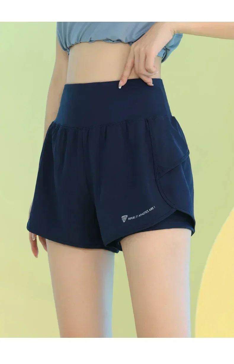 PHIGEER Women’s Lightweight Yoga Shorts