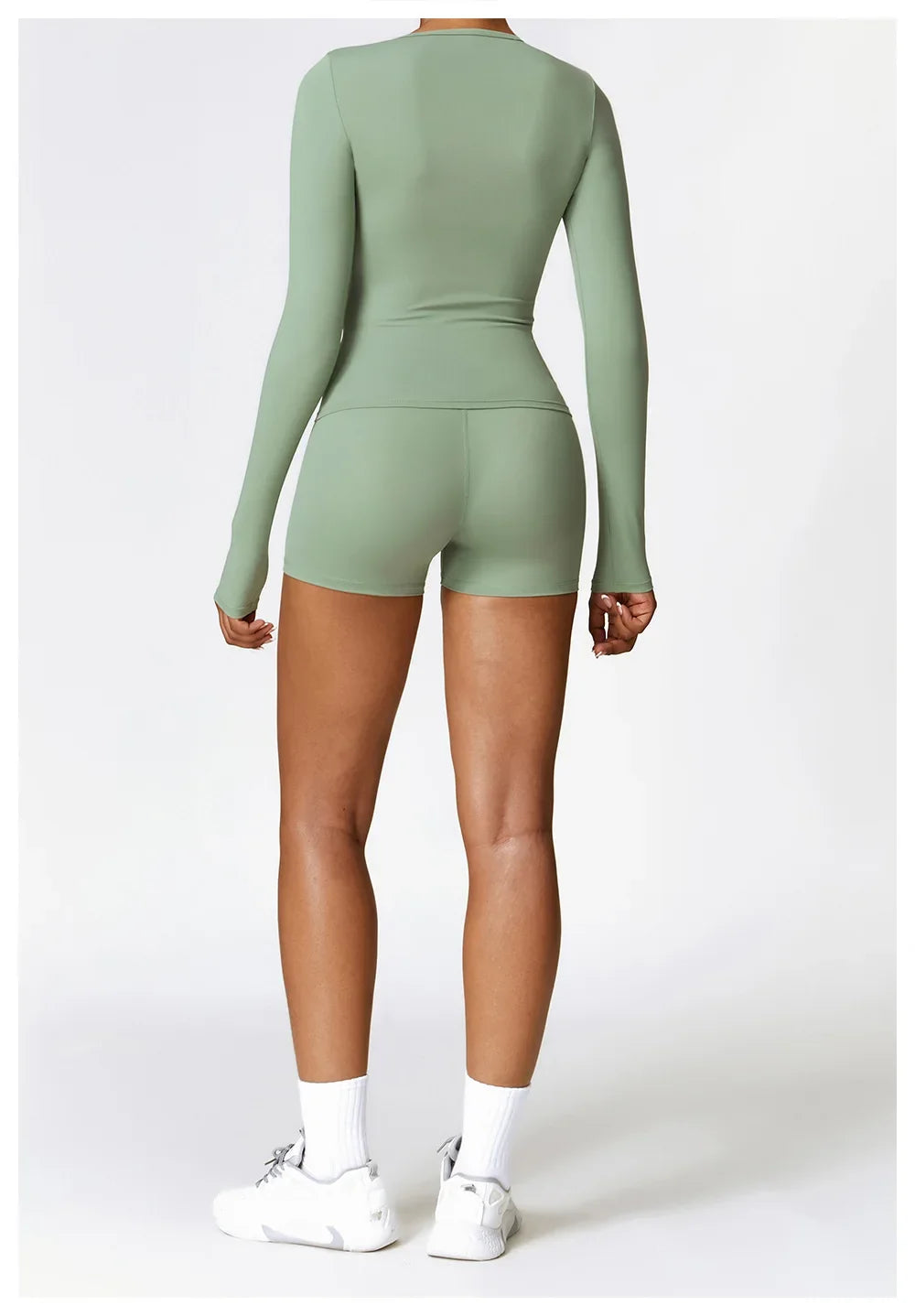 NCLAGEN Women’s Long Sleeve Workout Top
