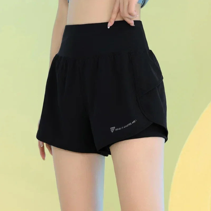 PHIGEER Women’s Lightweight Yoga Shorts