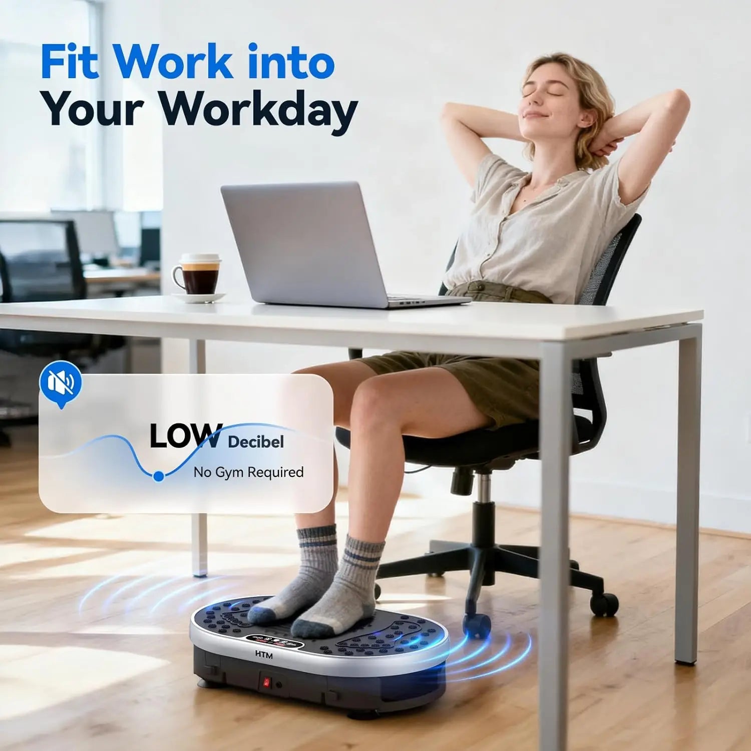 Vibration Plate Exercise Machine – 120 Speeds
