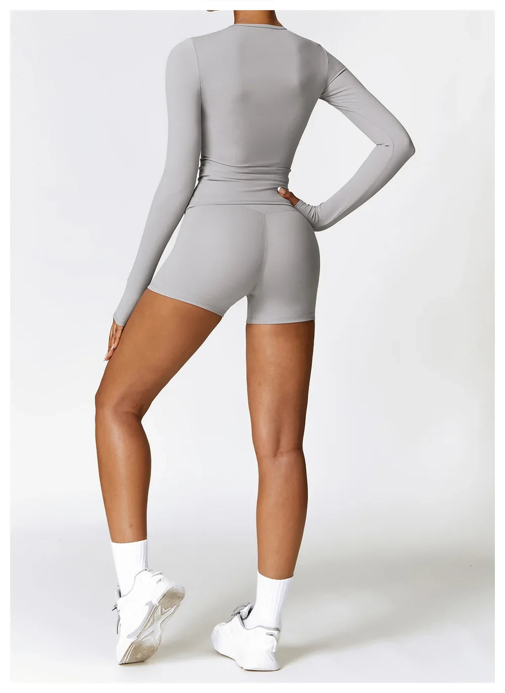NCLAGEN Women’s Long Sleeve Workout Top