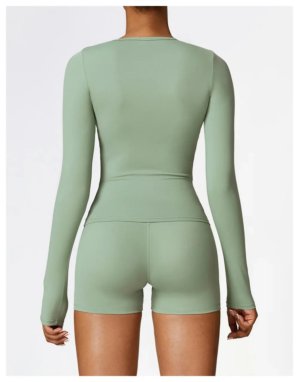 NCLAGEN Women’s Long Sleeve Workout Top