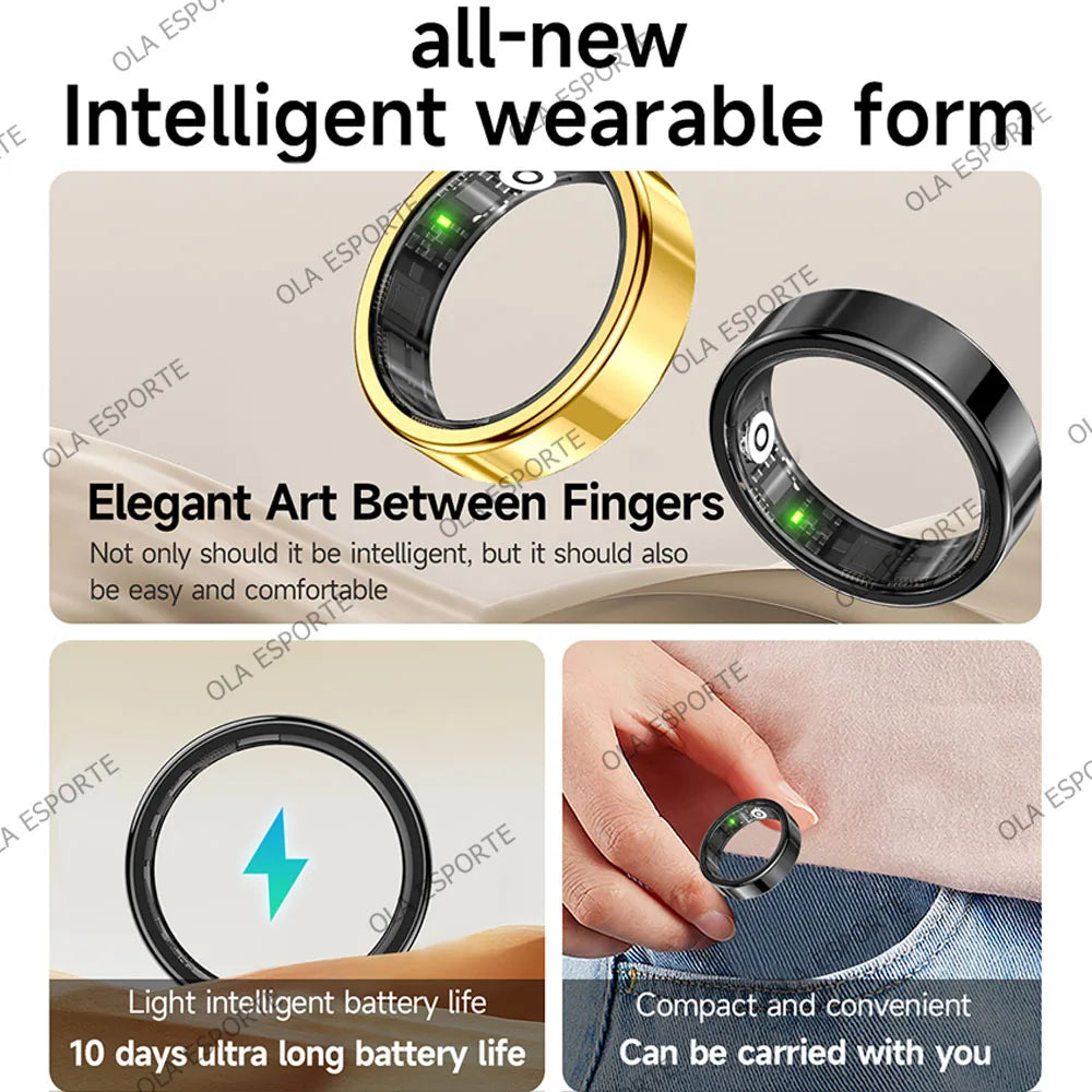 2026 Smart Ring with Health & Fitness Tracking