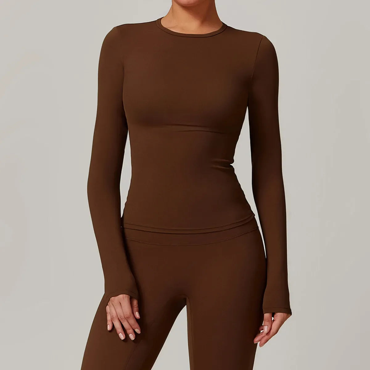NCLAGEN Women’s Long Sleeve Workout Top