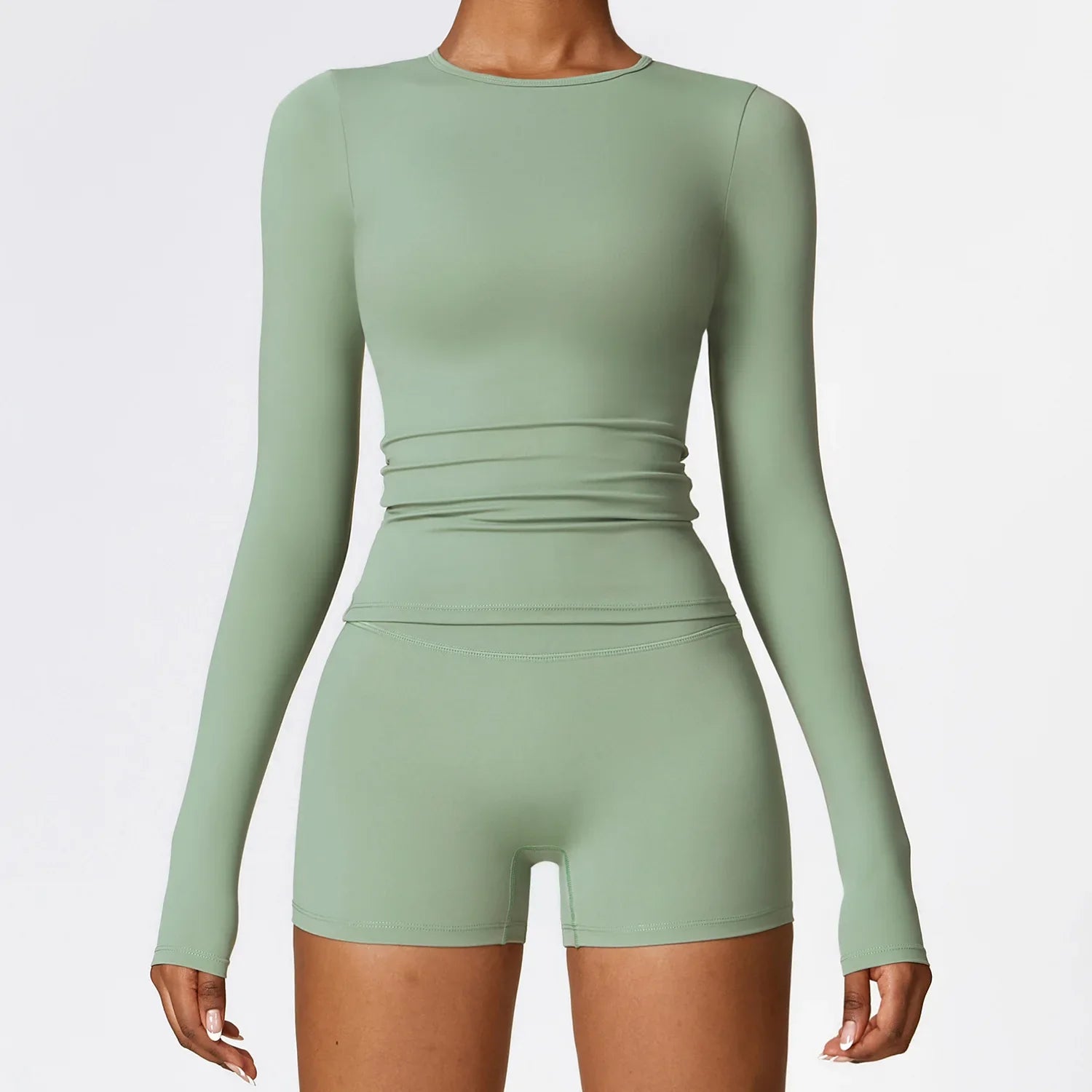 NCLAGEN Women’s Long Sleeve Workout Top