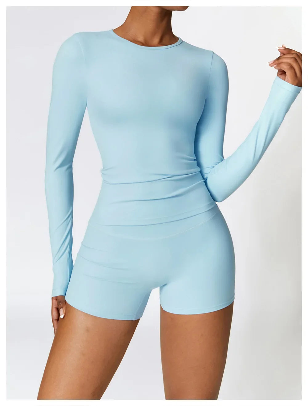 NCLAGEN Women’s Long Sleeve Workout Top