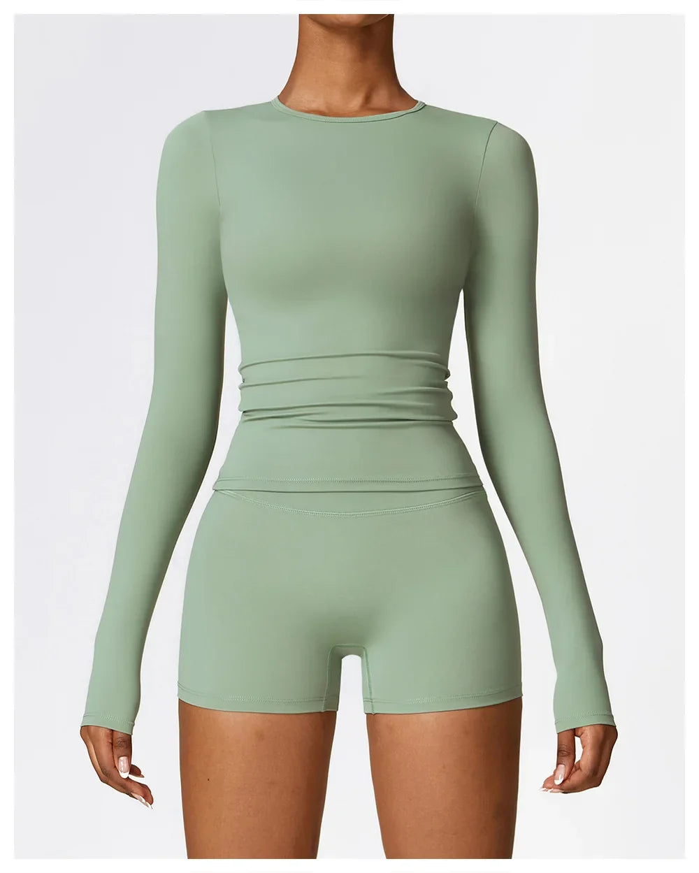 NCLAGEN Women’s Long Sleeve Workout Top