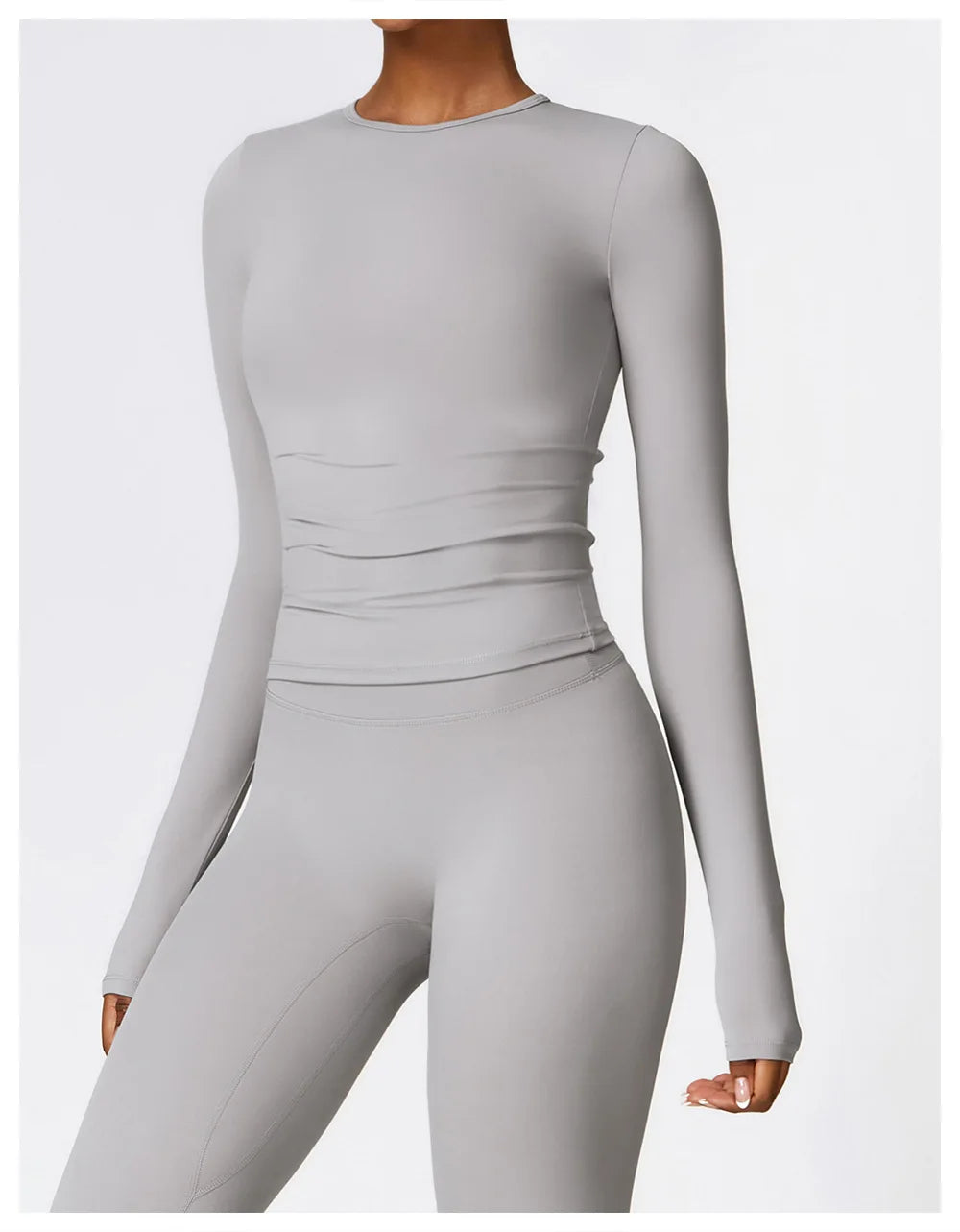 NCLAGEN Women’s Long Sleeve Workout Top