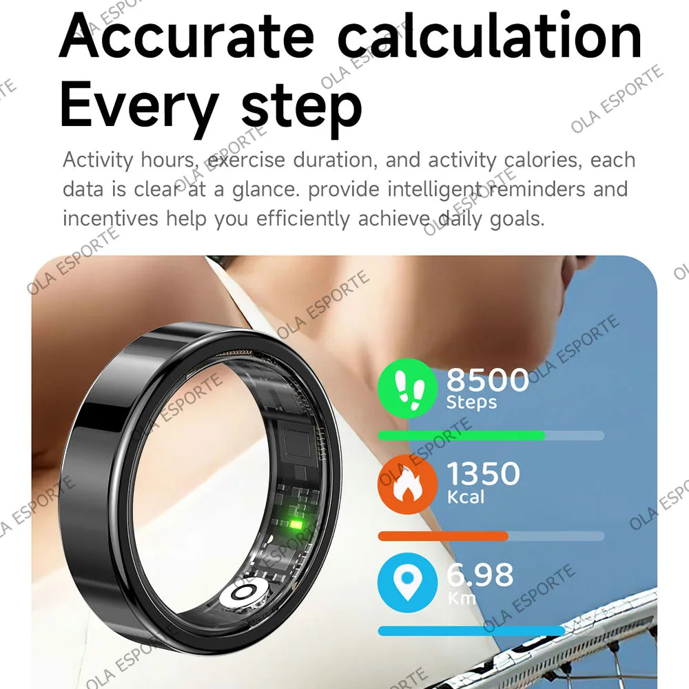 2026 Smart Ring with Health & Fitness Tracking