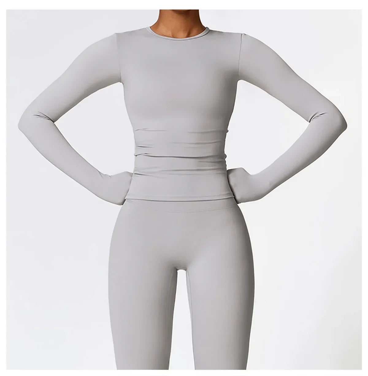NCLAGEN Women’s Long Sleeve Workout Top