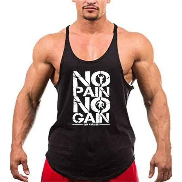 Men’s Cotton Bodybuilding Tank Top
