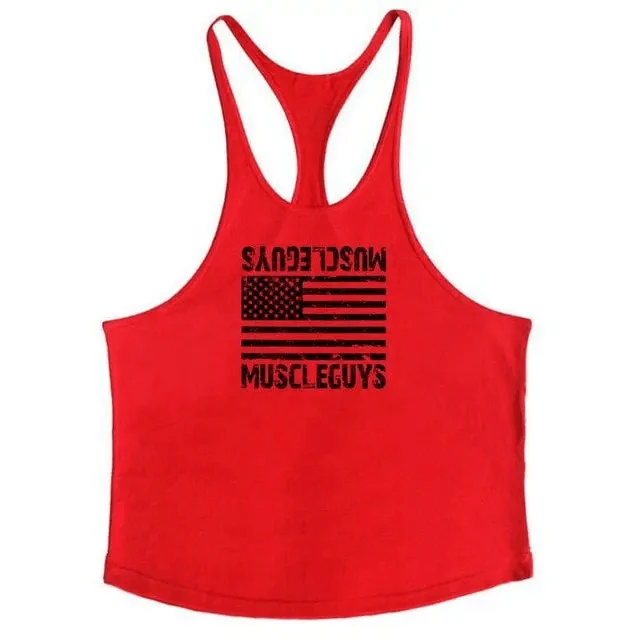 Men’s Cotton Bodybuilding Tank Top