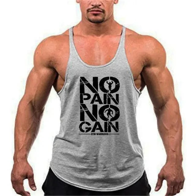 Men’s Cotton Bodybuilding Tank Top
