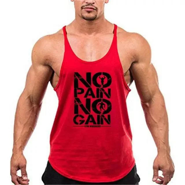 Men’s Cotton Bodybuilding Tank Top