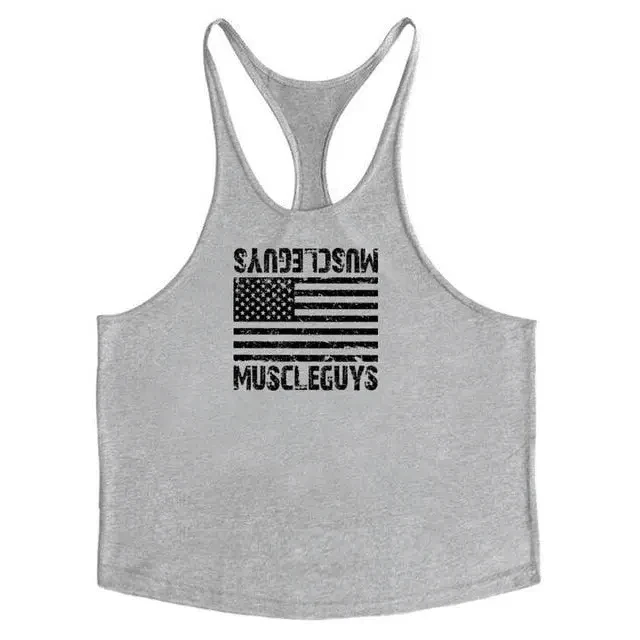 Men’s Cotton Bodybuilding Tank Top