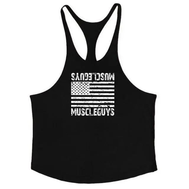 Men’s Cotton Bodybuilding Tank Top