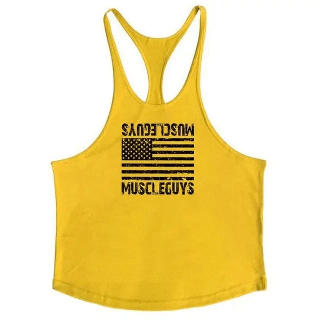 Men’s Cotton Bodybuilding Tank Top