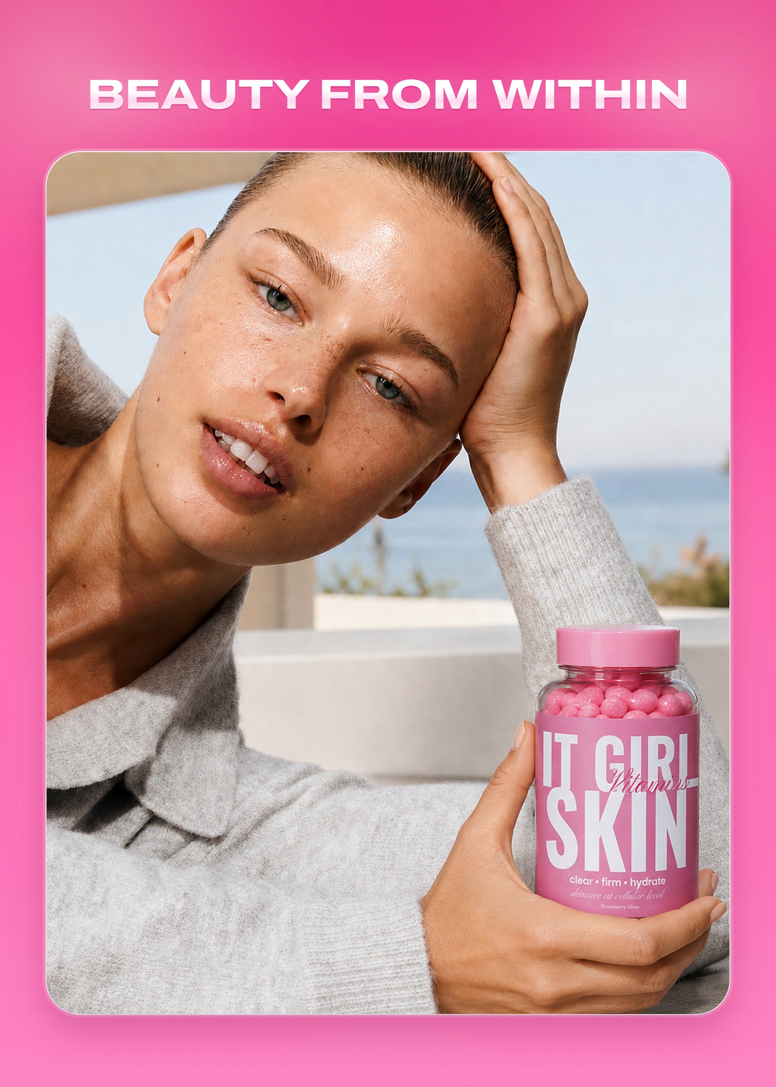 It Girl Skin | Strawberry Beauty Gummies