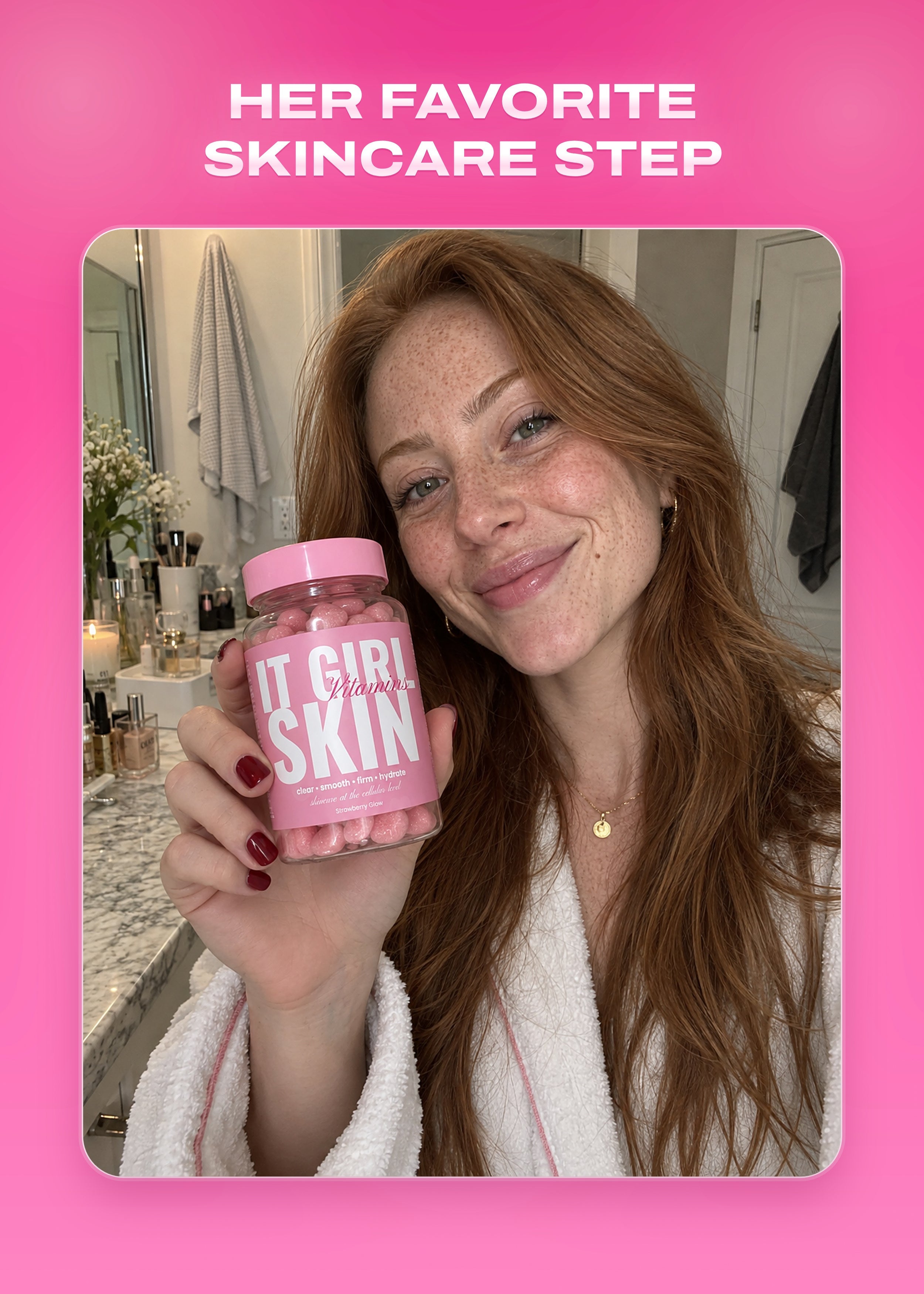 It Girl Skin | Strawberry Beauty Gummies